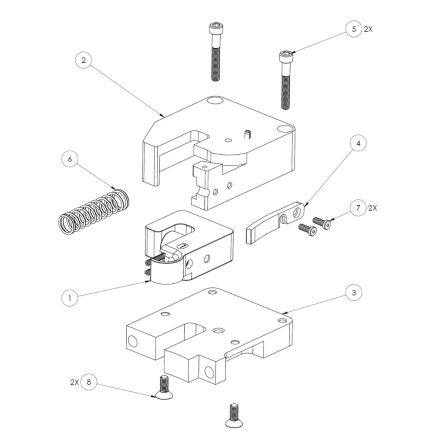 Case Feed Assembly - Gen 1