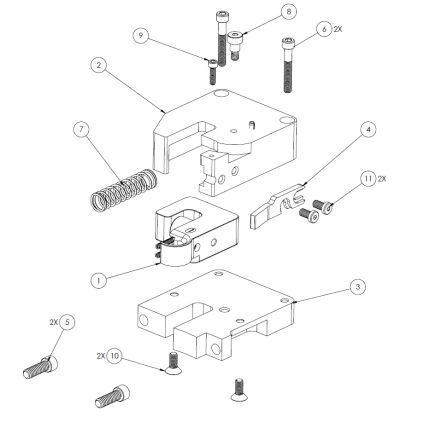 Case Feed Assembly - Gen 2